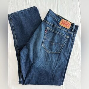 Levi's Men's Dark Blue 569 Jeans Size 36 x 30